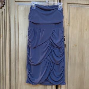 Women’s Dark Grey Strapless Dress